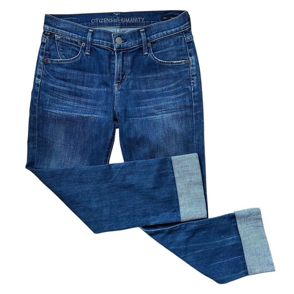 Citizens of Humanity “Dani” Cropped Straight Leg Jeans – Size 26